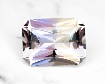 Ametrine, Bolivia 2.66 Ct Flawless, Octagon Cut 10.5 x 7.9 mm, For Jewelry, See Video!