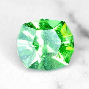 Tsavorite Garnet, Kenya 1.16 Ct Clarity SI2, Precision Cushion 6.2 x 5.7 mm, See Videos!