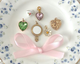 Regency, Vintage Style Journal Charms