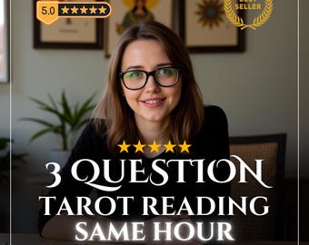 3 Question Tarot Reading, Tarot Cards Reading, Same Day Tarot Reading, Honest Psychic Reading