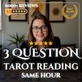 3 Question Tarot Reading, Tarot Cards Reading, Same Day Tarot Reading, Honest Psychic Reading