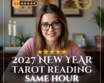 New Year Tarot Reading, 2027 Tarot Reading, New Year ,2027 New Year Predictions, Tarot Cards Reading, Same Day Tarot Reading,Honest Psychic