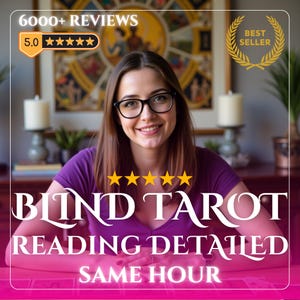 Blind Tarot Reading Detailed, Tarot Cards Reading, Same Day Tarot Reading, Honest Psychic Reading, Blind Tarot, Blind Detailed Tarot