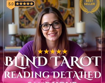 Lectura de Tarot a Ciegas Detallada, Lectura de Cartas del Tarot, Lectura de Tarot el Mismo Día, Lectura Psíquica Honesta, Tarot a Ciegas, Tarot a Ciegas Detallado