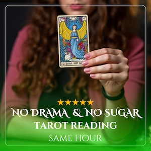 No Drama & No Sugar Tarot-Lesung, Tarot-Lesung in der Tiefe, Tarot-Karten lesen, Tarot-Lesung am selben Tag, ehrliche psychische Lesung, brutales Tarot
