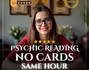 Psychic Reading No Cards, Tarot Cards Reading, Same Day Tarot Reading, Honest Psychic Reading, No Card Tarot Reading