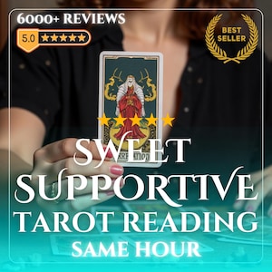 Lief en ondersteunend tarotlezen, diepgaande tarotlezen, tarotkaarten lezen, tarotlezen op dezelfde dag, eerlijk helderziend lezen, zoet lezen