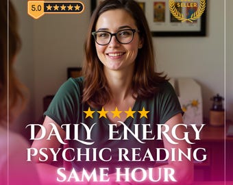 Daily Energy Psychic Reading, Tarot Cards Reading, Same Day Tarot Reading, Honest Psychic Reading, Tarot Reading Energy