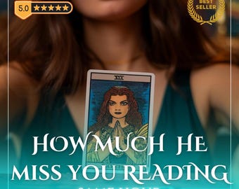 How Much He Miss You Tarot Reading, Tarot Cards, Same Day Tarot Reading, Honest Psychic Reading, He Miss You Tarot Reading, Love Reading