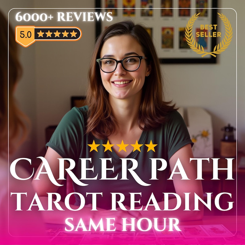 Career Path Tarot Reading, Tarot Cards Reading, Same Day Tarot Reading, Honest Psychic Reading, Career Reading, Career Predictions image 1