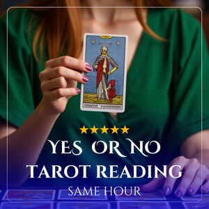 Lectura de Tarot Sí o No, Lectura de Tarot Simple Sí o No, Lectura de Cartas del Tarot, Lectura de Tarot el Mismo Día, Lectura Psíquica Honesta, Lectura Básica