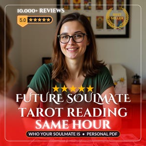 Soulmate Reading, Who Is My Future Spouse, Tarot Reading for Love, Same Hour Psychic Reading