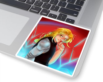FullMetal Alchemist Fan Art Character Sticker | Elric Brother Drawing