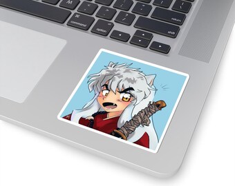 Dog Demon Inuyasha Fan Art Anime Character Sticker