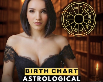 Astrological Birth Chart Reading - Psychic and Tarot - Full Natal Chart Analysis- Love, Career and Marriage Timing - Vedic Astrology