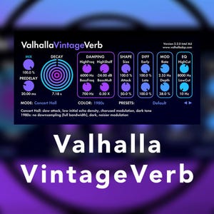 Valhalla Vintage Verb Preset Pack