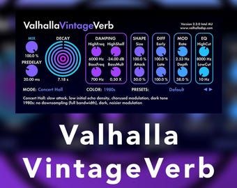 Pacchetto preimpostato di verbi vintage Valhalla