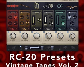 XLN Audio RC-20 Presets - Vintage Tapes Vol. 2