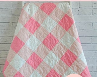 Gingham Quilt PDF Pattern