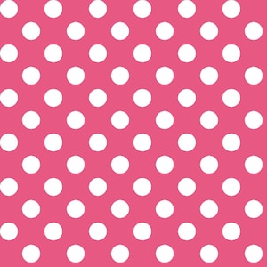 Kimberbell Basics Dots Pink Fabric Maywood Studio