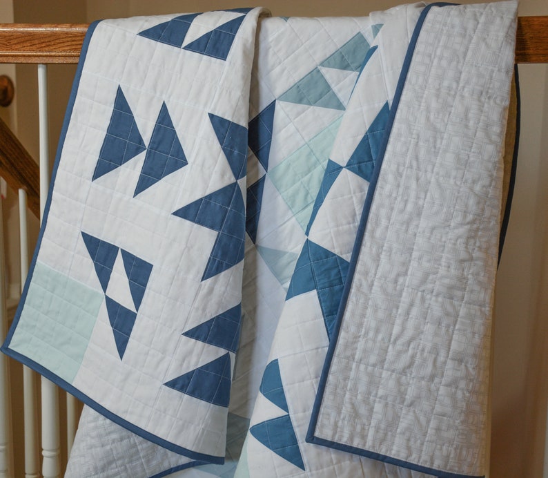 Mod Snow Globes Precut Quilt Kit Etsy