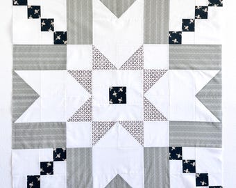 Super Star Baby Boy Quilt Kit 36x 36 - Sage