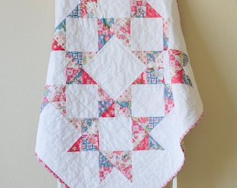 Precut Baby Girl Quilt Kit Cotton Candy - Stolen Moments