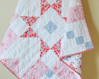Super Star Baby Girl Quilt Kit - Elise 36 x 36