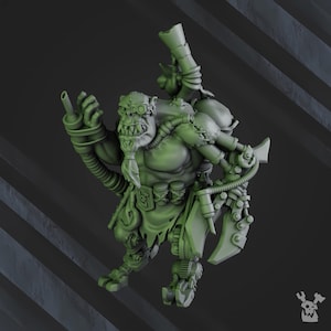 3d Printed Lecta Sawbones by DakkaDakka Miniatures