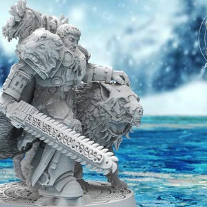 3D Printed Valen, Asgardian Commander by Atlan Forge