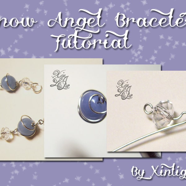 Snow Angel Bracelet Tutorial