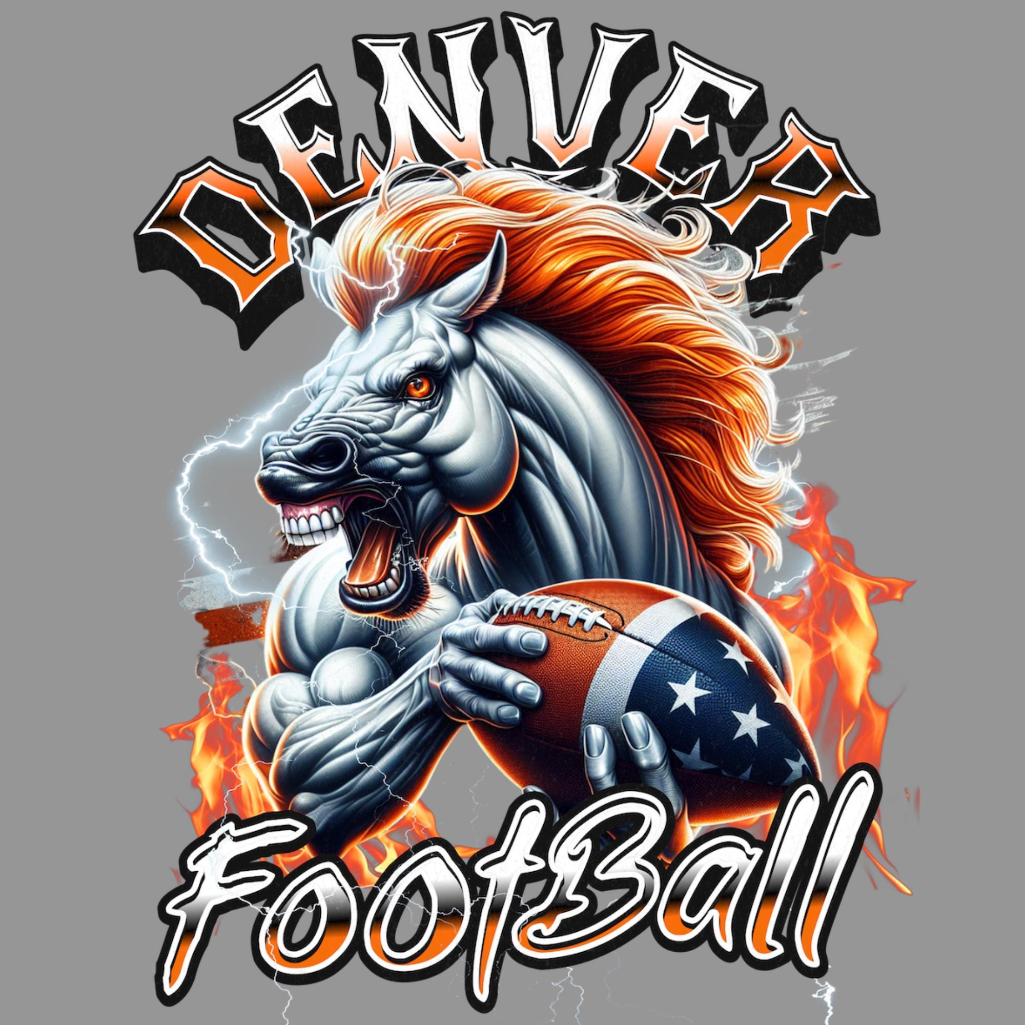 Denver Broncos Wall Sticker