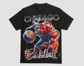 Chicago Basketball PNG Design: Game Day Clipart (Digital Download)