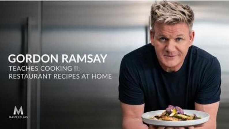 Gordon Ramsay Teaches Cooking II - Etsy