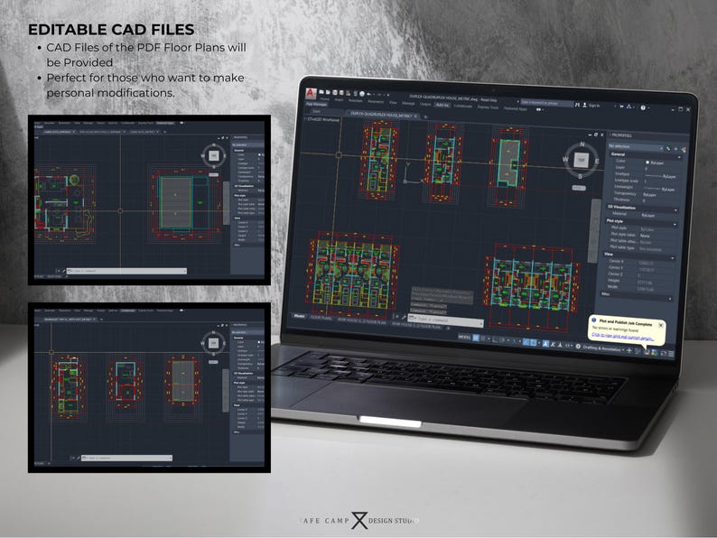Editable Cad Files Custom Architectural Floor Plans, Personalized Home Design, Tailored ...