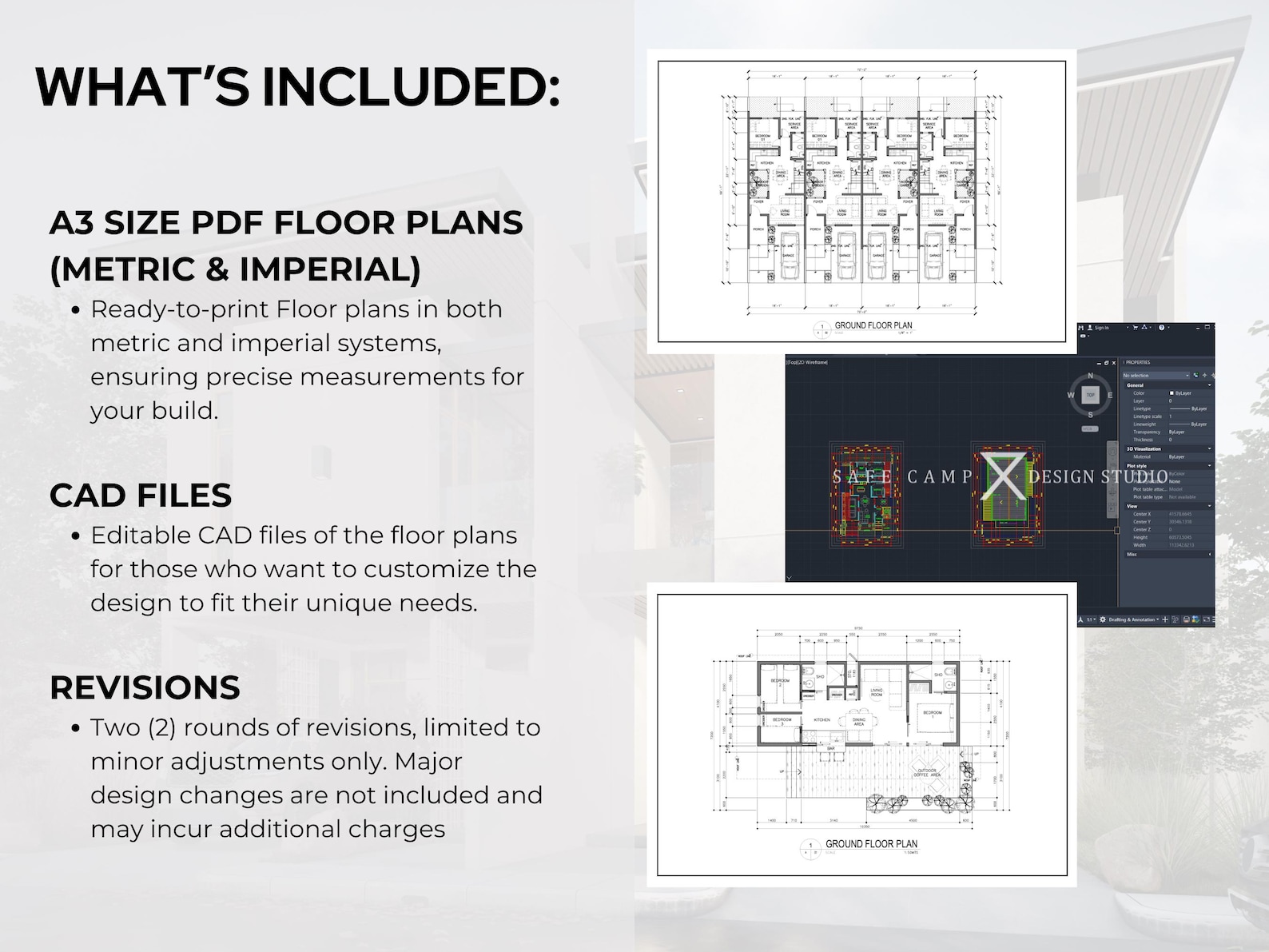 Custom Architectural Floor Plans, Personalized Home Design, Tailored ...