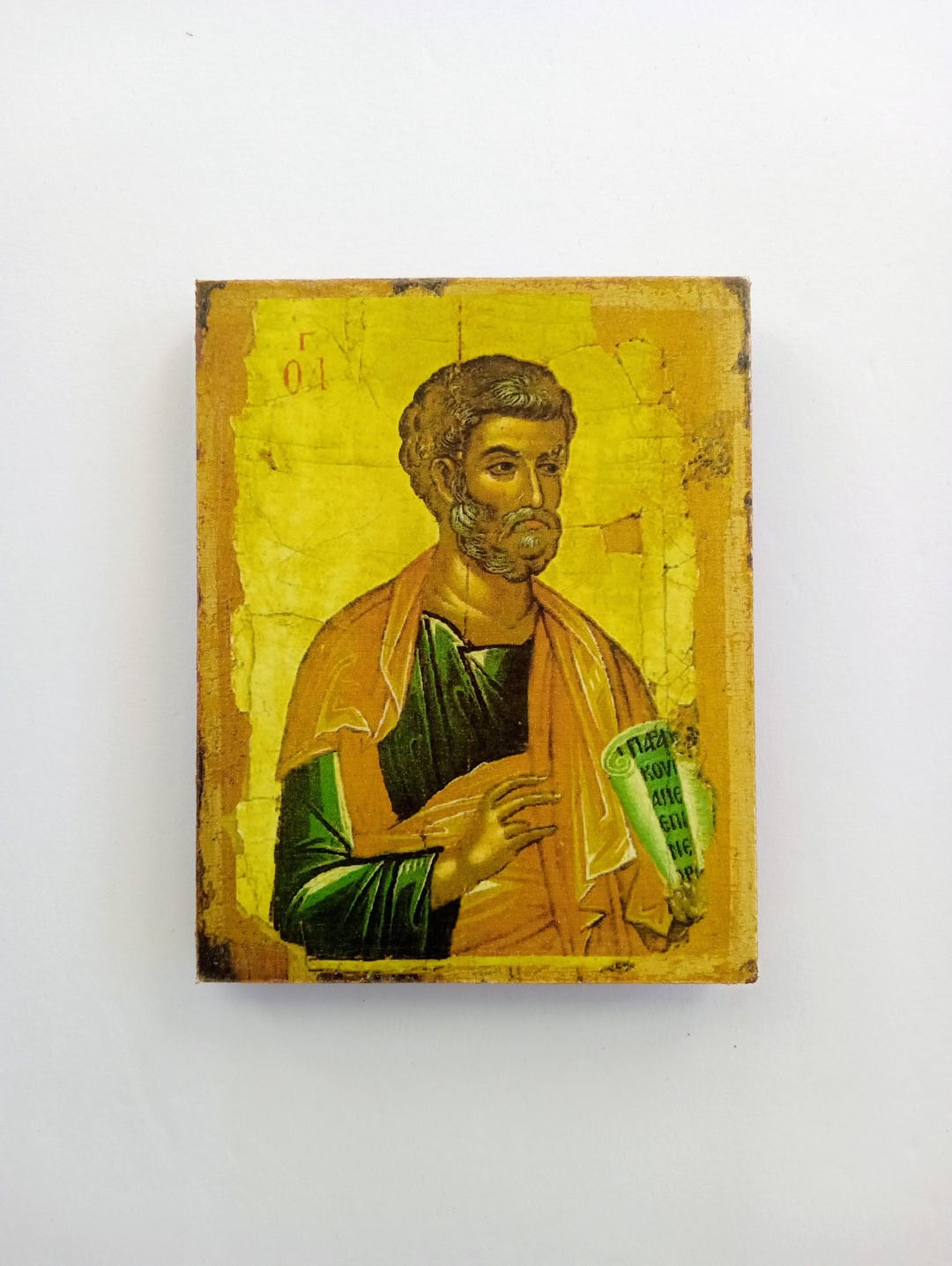 Saint Peter Orthodox Christian Icon | Handmade Wooden Icon - Etsy