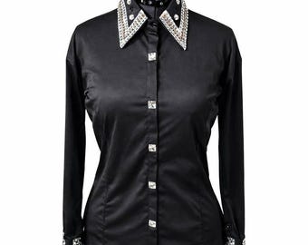 Royal Black scroll Show Shirt" By malik