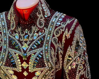 Custom Show Jacket Women: Rhinestone Embellished Equestrian Apparel