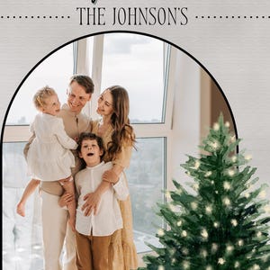 Simple Christmas Card Canva Template