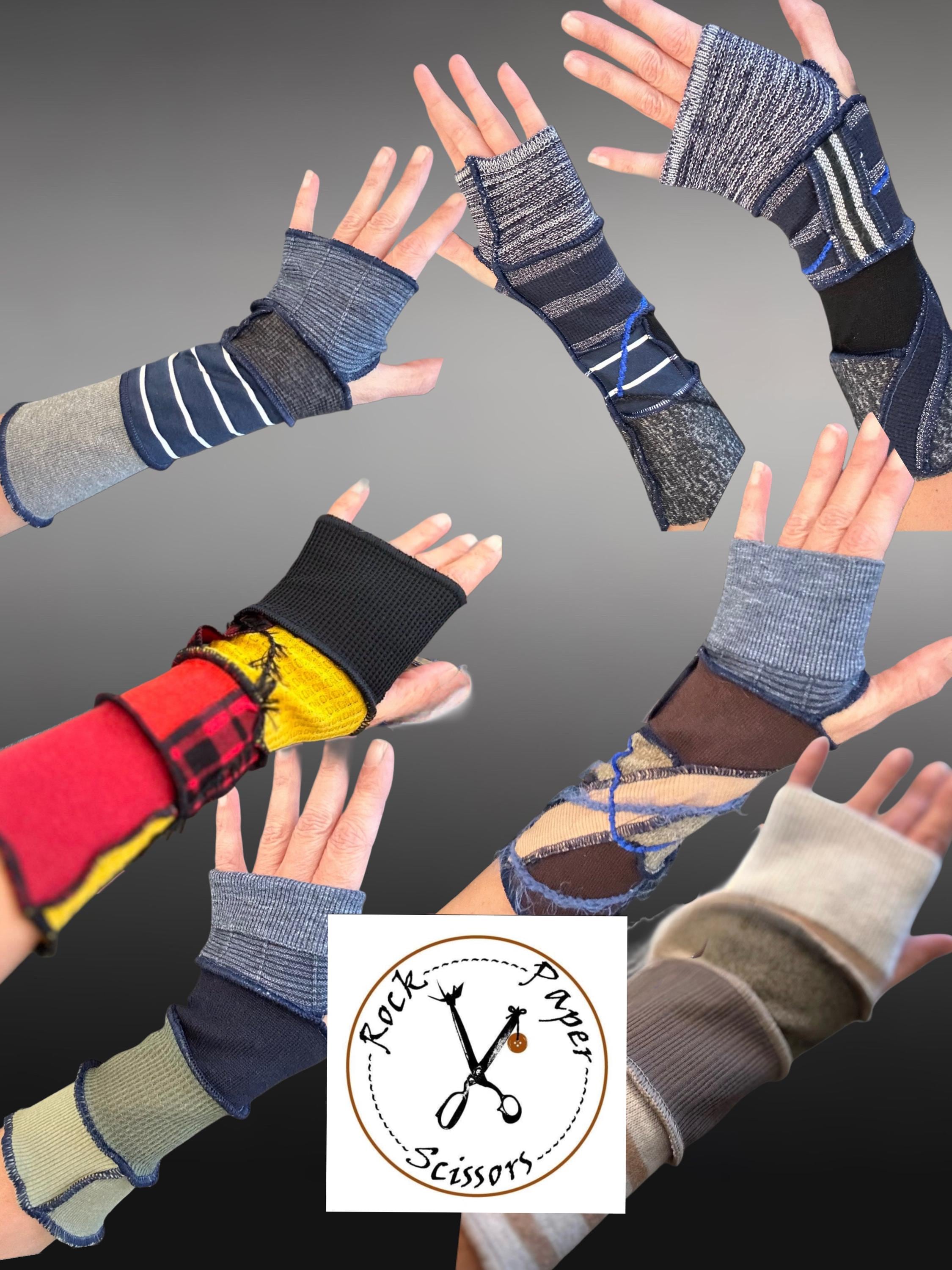 Sweater Diy Hand Warmer Gloves Katwise Inspired Needle-felted