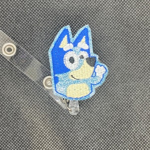 Cute Blue Dog