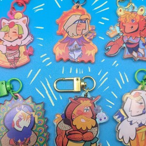 FF6 Inspired Acrylic Keychains