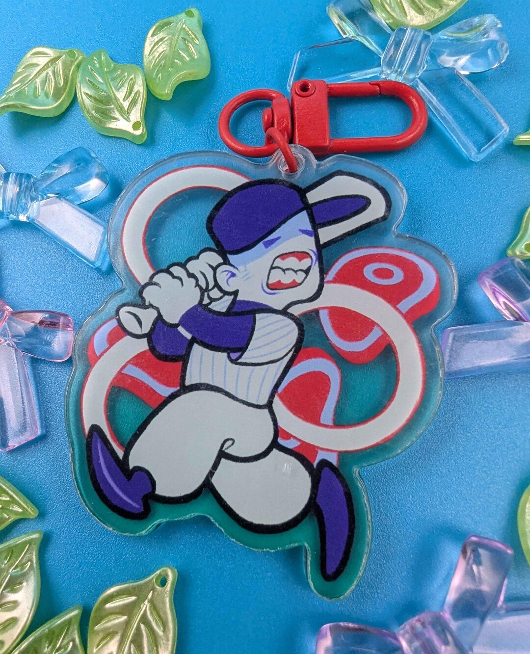 ONEPACT オソンミン トレカ アクキー 缶バッジ ファンコン OFF - the Batter | Acrylic Keychain - 60mm | Rpgmaker Game Charm