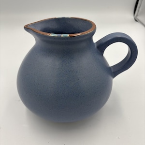 DANSK Mesa Sky Blue 48oz Pitcher Southwestern Style Excellent Portugal Pottery