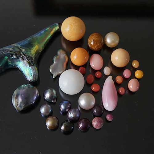 Round Cone Shaped Deep Sea Scallop Pearl 392 – Wild Ocean Pearls
