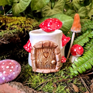 Mushroom House Mug