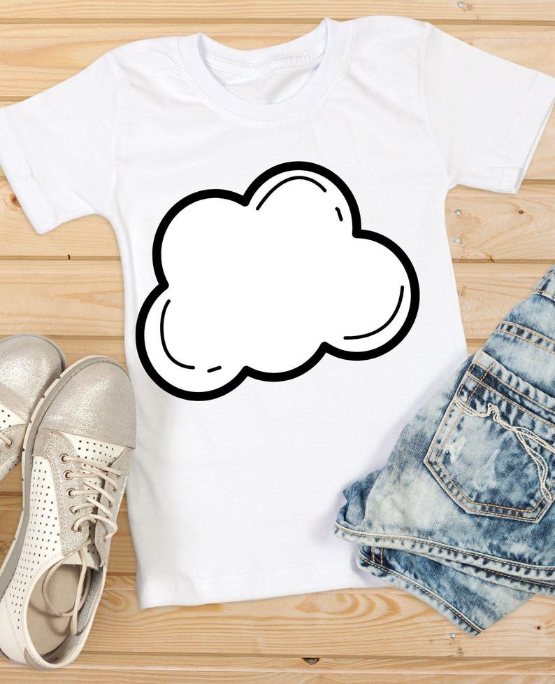 Cloud SVG Bundle, Weather Clipart, Nursery Decor, Cut Files (digital ...