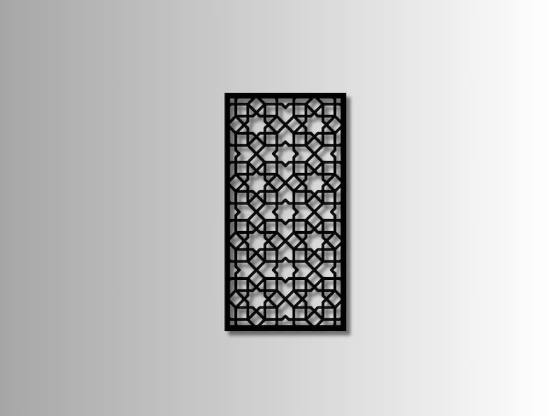 Geometric Laser Cut Panel SVG Bundle, Decorative Stencil (digital ...