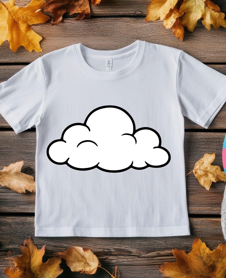 Cloud SVG Bundle, Weather Clipart, Nursery Decor, Cut Files (digital ...